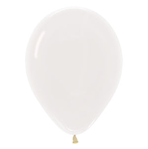 Sempertex 30cm Crystal Clear Latex Balloons 390 100PK Pack of 100