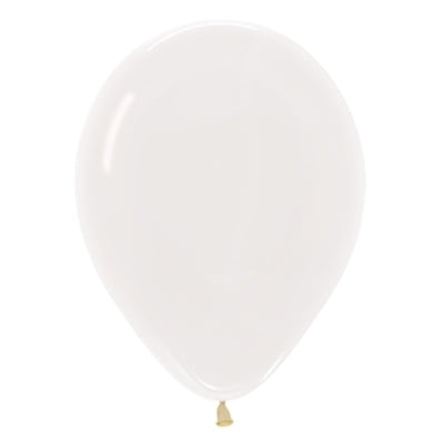 Sempertex 30cm Crystal Clear Latex Balloons 390 100PK Pack of 100
