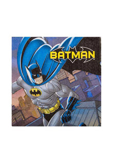 Comic Batman Lunch Napkins Pack of 16