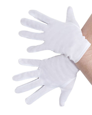 White Plus Size Gloves