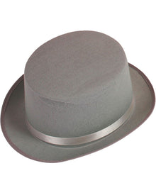 Grey Felt Top Hat