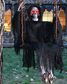 Light Up Swinging Dead Reaper 91cm