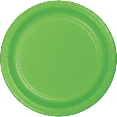 Fresh Lime Round Paper Plate 22cm Pack of 24