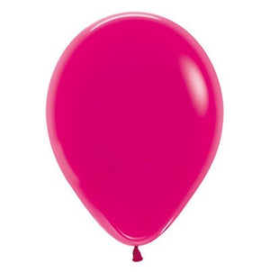 Sempertex 30cm Crystal Fuchsia Latex Balloons 312, 100PK Pack of 100