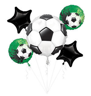 Bouquet Goal Getter Soccer Pack of 5 Balloon