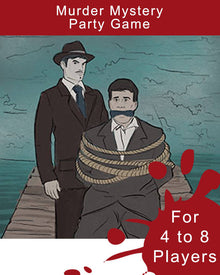 Tracy Gang 1920s Digital Murder Mystery Game for 4 to 8 Players