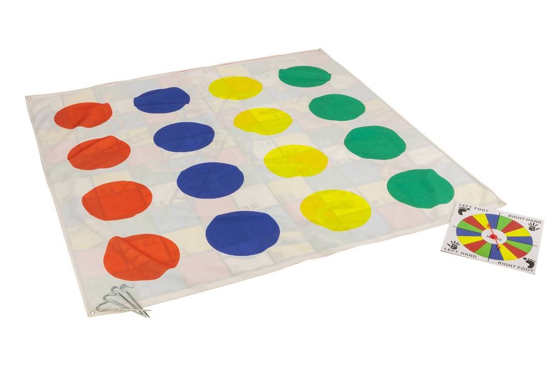 2 in 1 Giant Snakes and Ladders and Dots Mat 1.5m