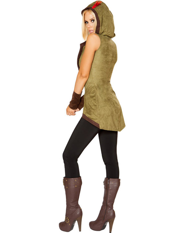 Hooded Outlaw Womens Costume