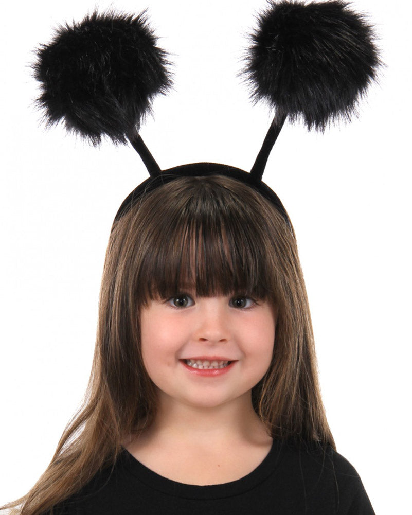 Bendy Bug Pom Antennae Deluxe Headband