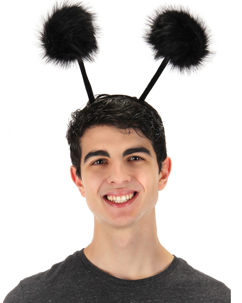 Bendy Bug Pom Antennae Deluxe Headband