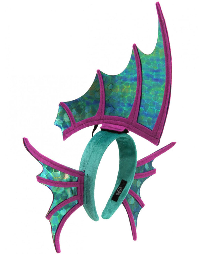 Seahorse Shimmer Fin Deluxe Headband