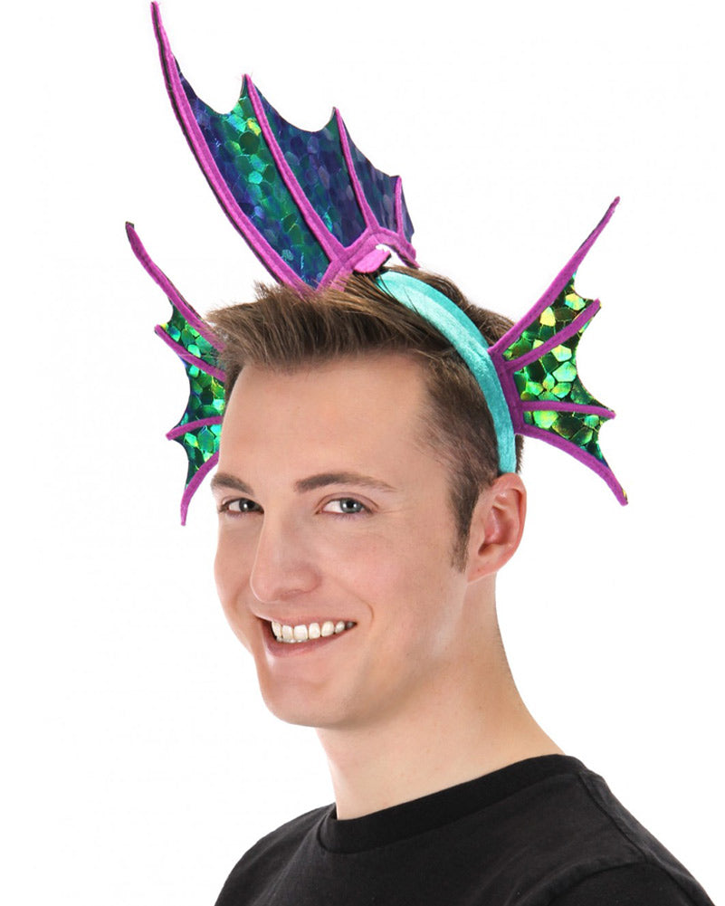 Seahorse Shimmer Fin Deluxe Headband