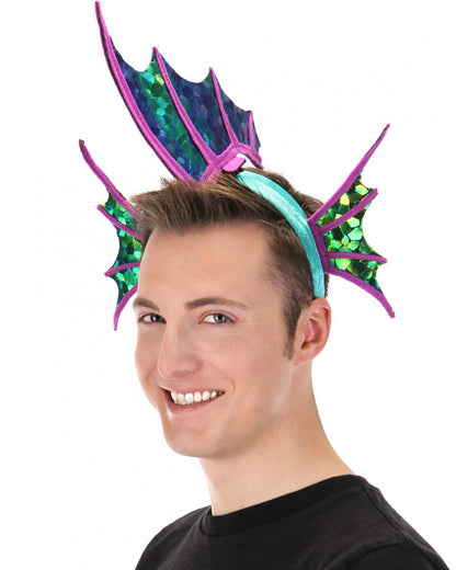 Seahorse Shimmer Fin Deluxe Headband