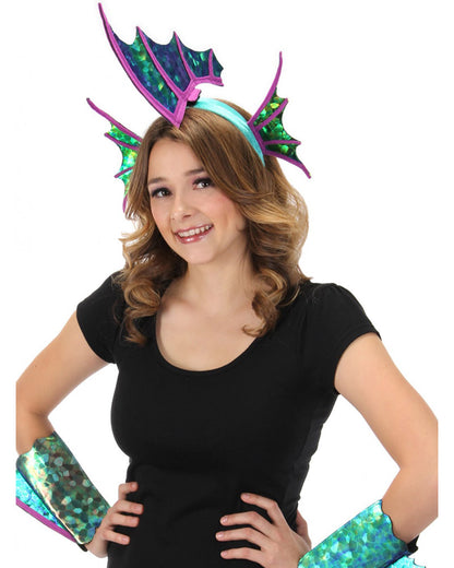 Seahorse Shimmer Fin Deluxe Headband