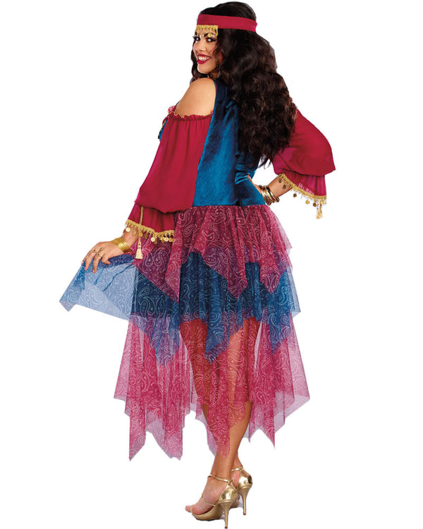 Gypsy Womens Plus Size Costume