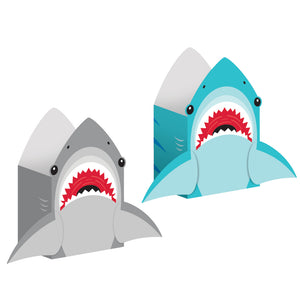 Shark Party Paper Treat Bags 20cm x 11cm Pack of 8