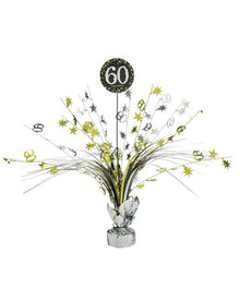 60th Sparkling Celebration Spray Centrepiece