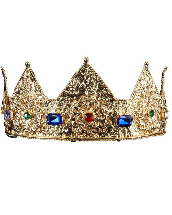 Adjustable Gold Pointed Deluxe Crown