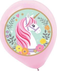 Magical Unicorn Balloons Pack of 5