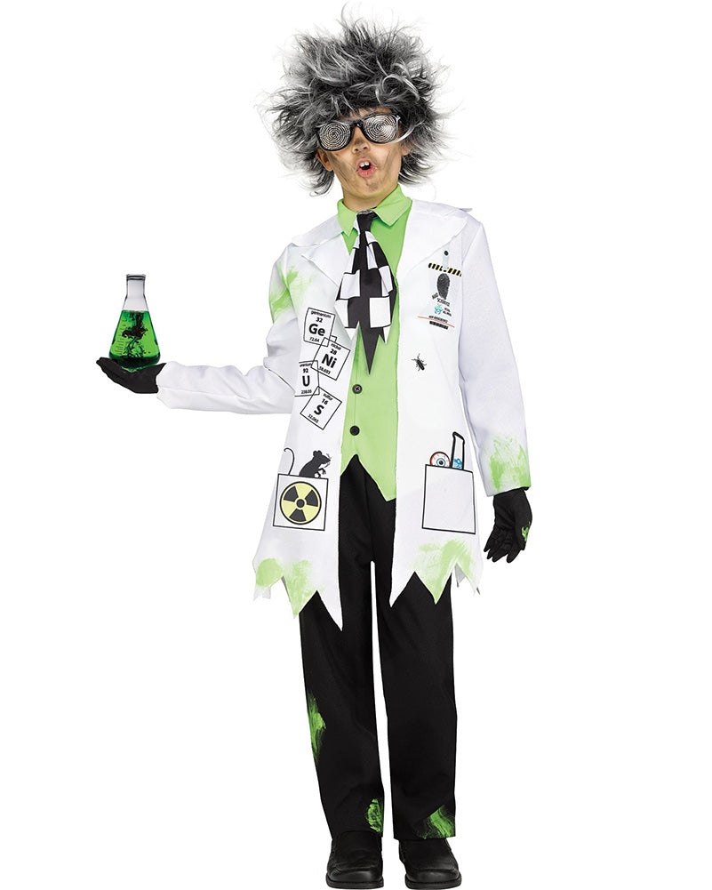 Mad Scientist Boys Costume