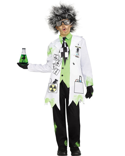 Mad Scientist Boys Costume