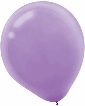 Lavender Latex Balloons Pack of 15