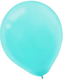 Robins Egg Latex Balloons Pack of 15