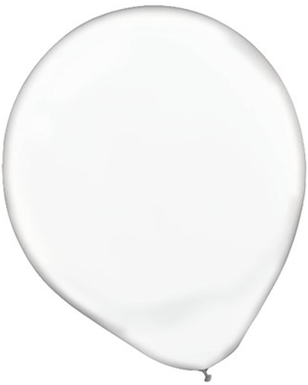 Clear 30cm Latex Balloon Pack of 15
