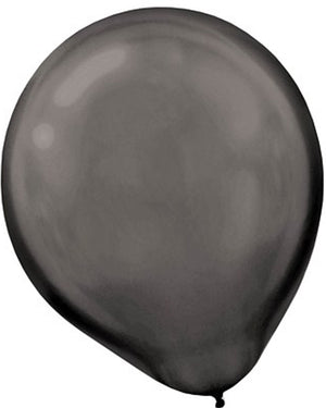 Black Pearl 30cm Latex Balloon Pack of 15