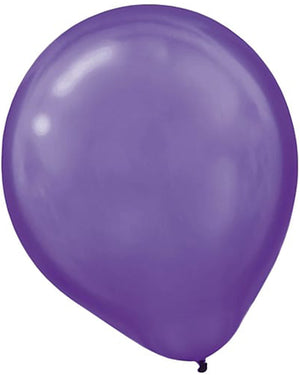 New Purple Pearl 30cm Latex Balloon Pack of 15