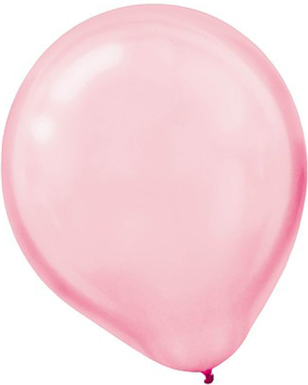 New Pink Pearl 30cm Latex Balloon Pack of 15