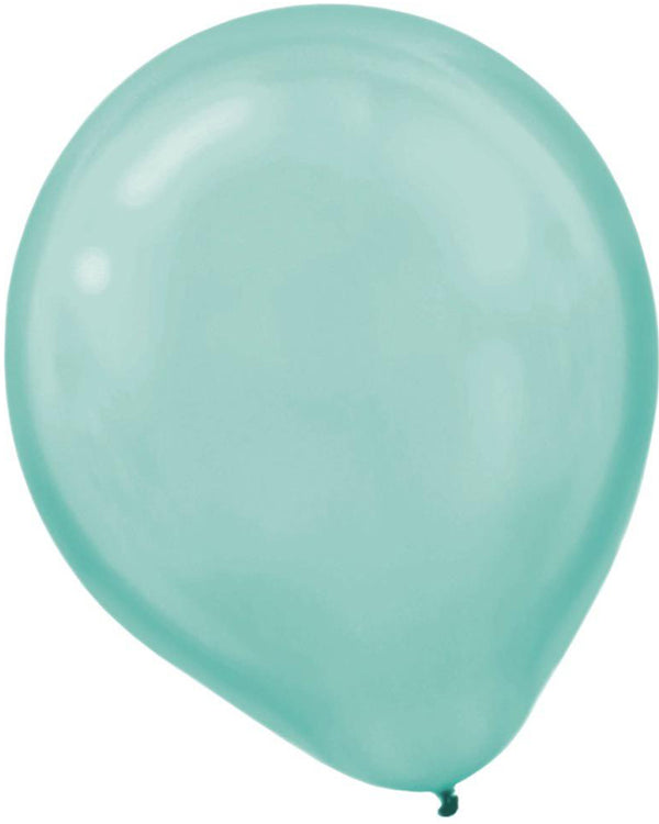 Robin Egg Blue Pearl 30cm Latex Balloon Pack of 15