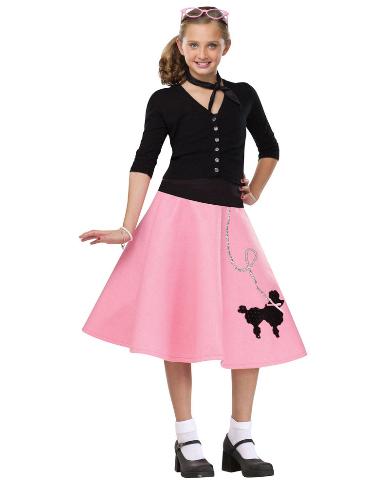 50s Poodle Girl Skirt