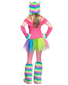 Rockin Rainbow Monster Womens Halloween Costume