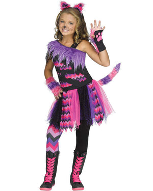 Cheshire Cat Tween Girls Costume