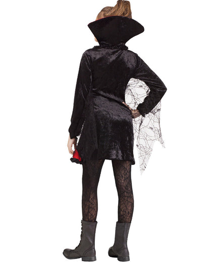 Lace Vampiress Girls Costume