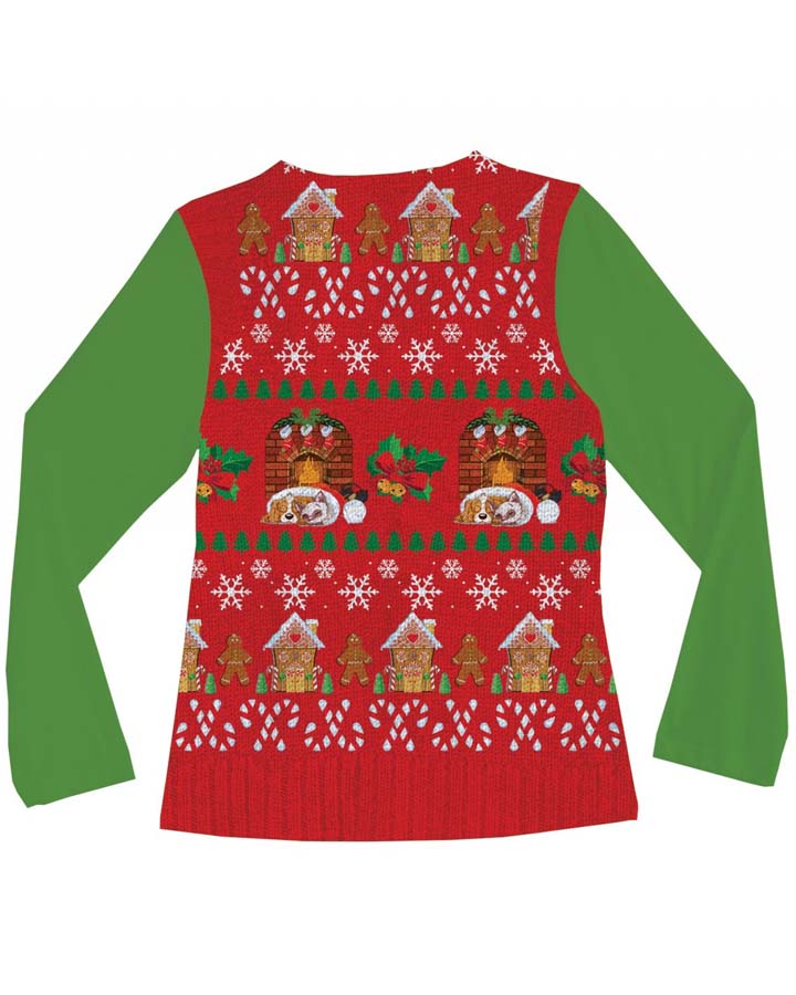 Christmas Vest Womens T Shirt