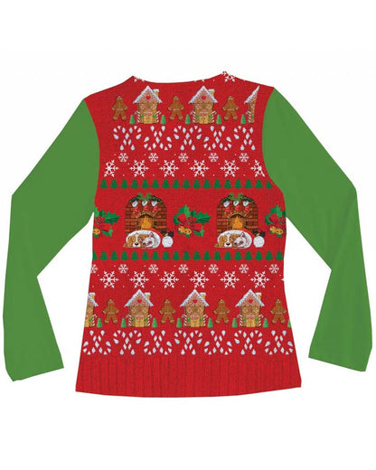Christmas Vest Womens T Shirt