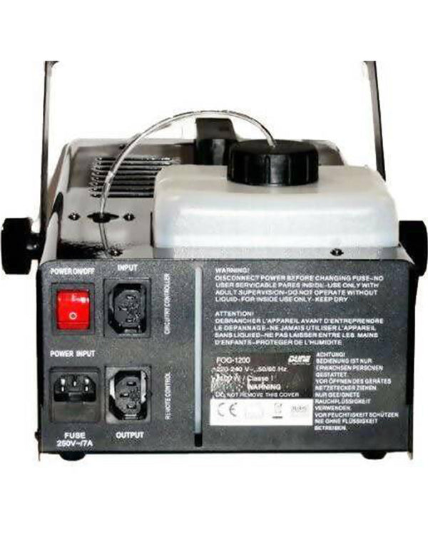 1200W Fog Machine Wire and Wireless Remote and 1L Smoke Liquid