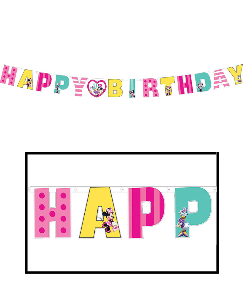 Disney Minnie Mouse Happy Helper Jumbo Add an Age Banner