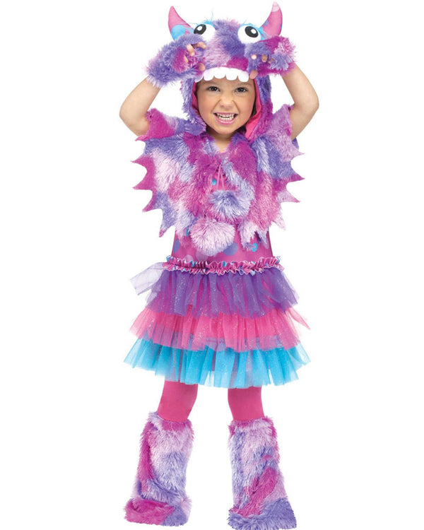 Polka Dot Monster Girls Toddler Costume