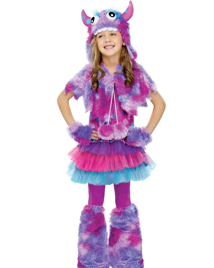 Polka Dot Monster Girls Costume