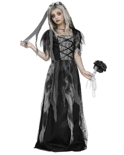 Cemetery Bride Girls Costume