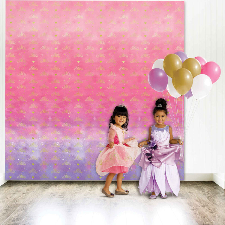 Disney Princess Once Upon A Time Photo Backdrop Pack of 2