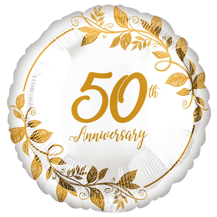 45cm Standard HX Happy 50th Anniversary S40