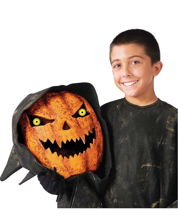 Bobble Head Pumpkin Boys Costume