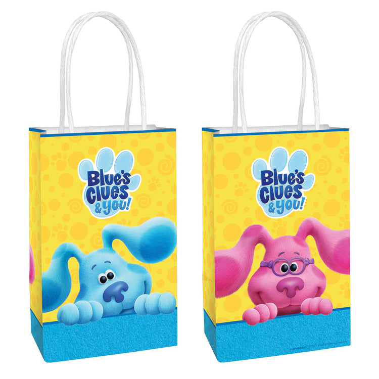 Blues Clues Paper Kraft Bags Pack of 8