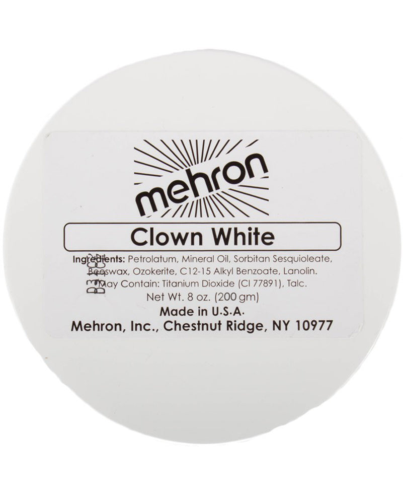 Mehron Clown White Makeup 200g