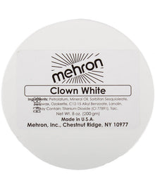 Mehron Clown White Makeup 200g