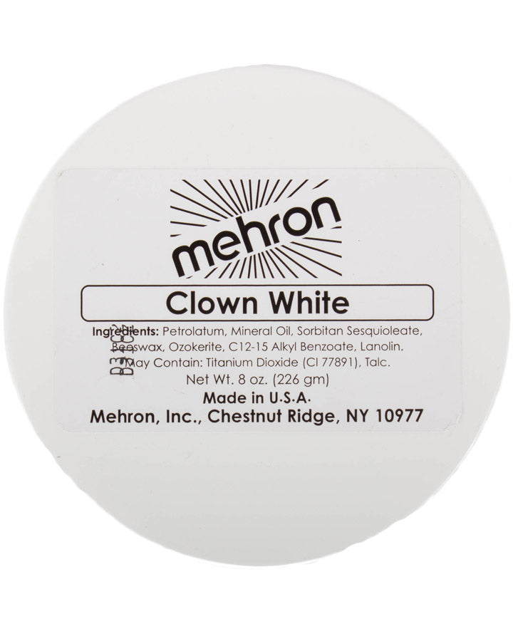 Mehron Clown White Makeup 200g
